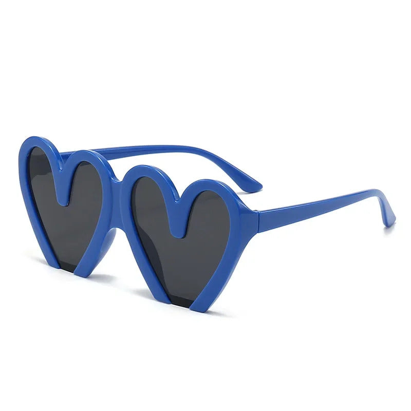 Love Birthday Party Sunglasses Woman Stage Performance Funny Sunglasses Hearts Sweet Fashion Travel Girls Sun Glasses gafas