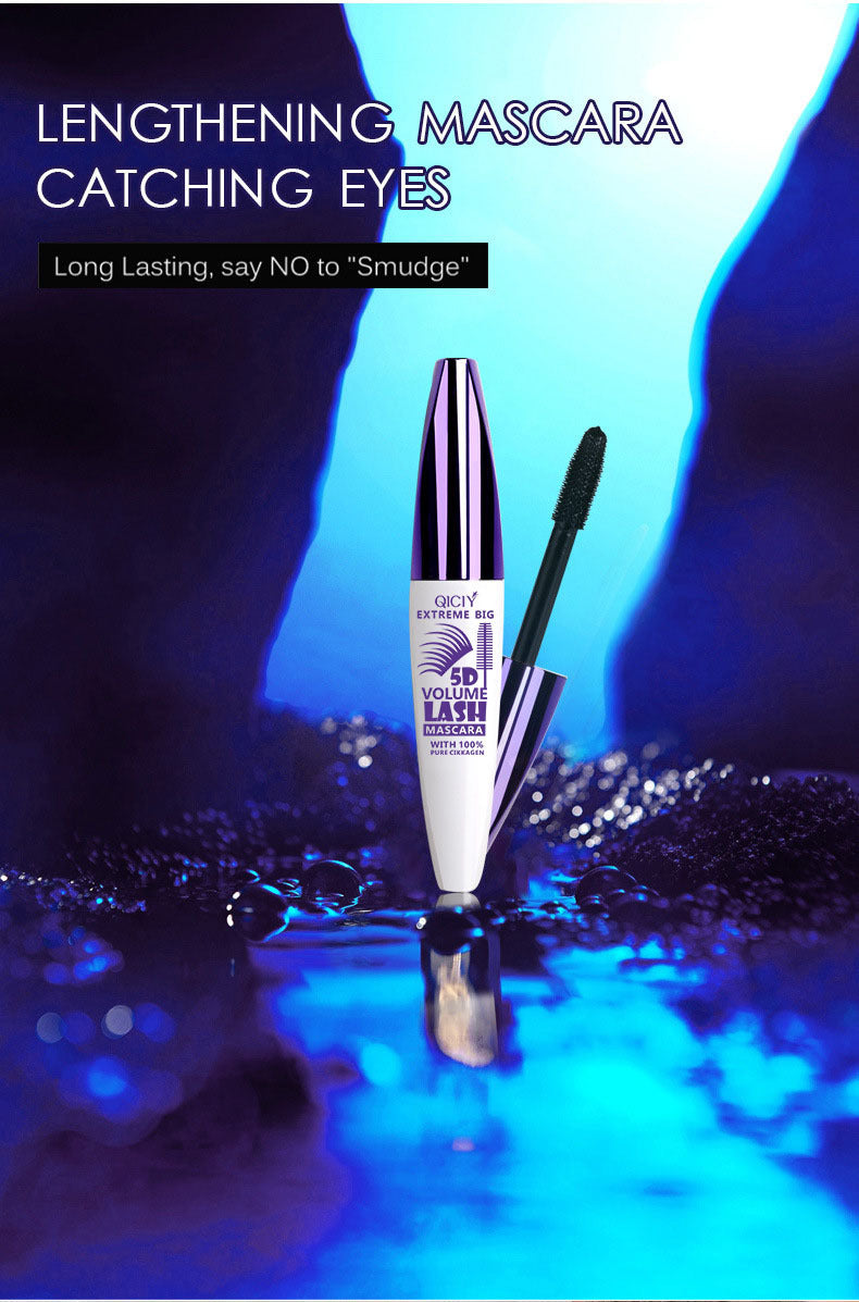 Qiciy Cross-Border Hot Mascara Waterproof Thick Long-Lasting Natural Not Smudge Eyelash Base Cream Makeup Wholesale