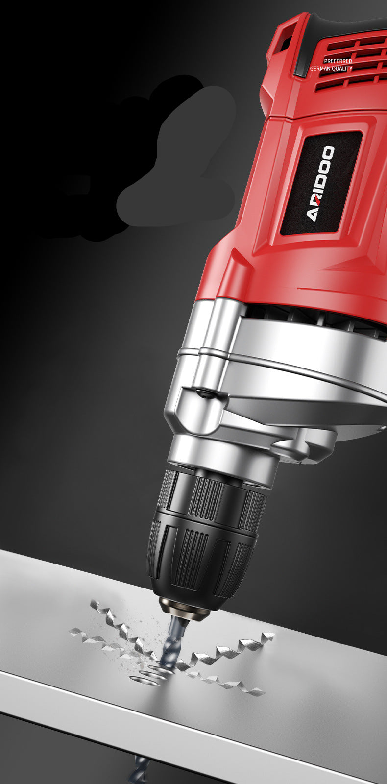 Electric Hand Drill 220V Impact Drill Household Punching Multifunctional Electric Switch Electric Screwdriver Tool Small Pistol Electric Drill