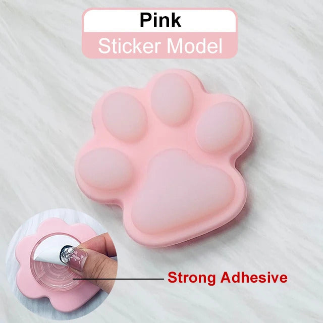 Grippopso Silicone Sockets Griptok Phone Holder Cat's Claw Finger Ring Holder Grip Stand Cellphone Accessories bracket