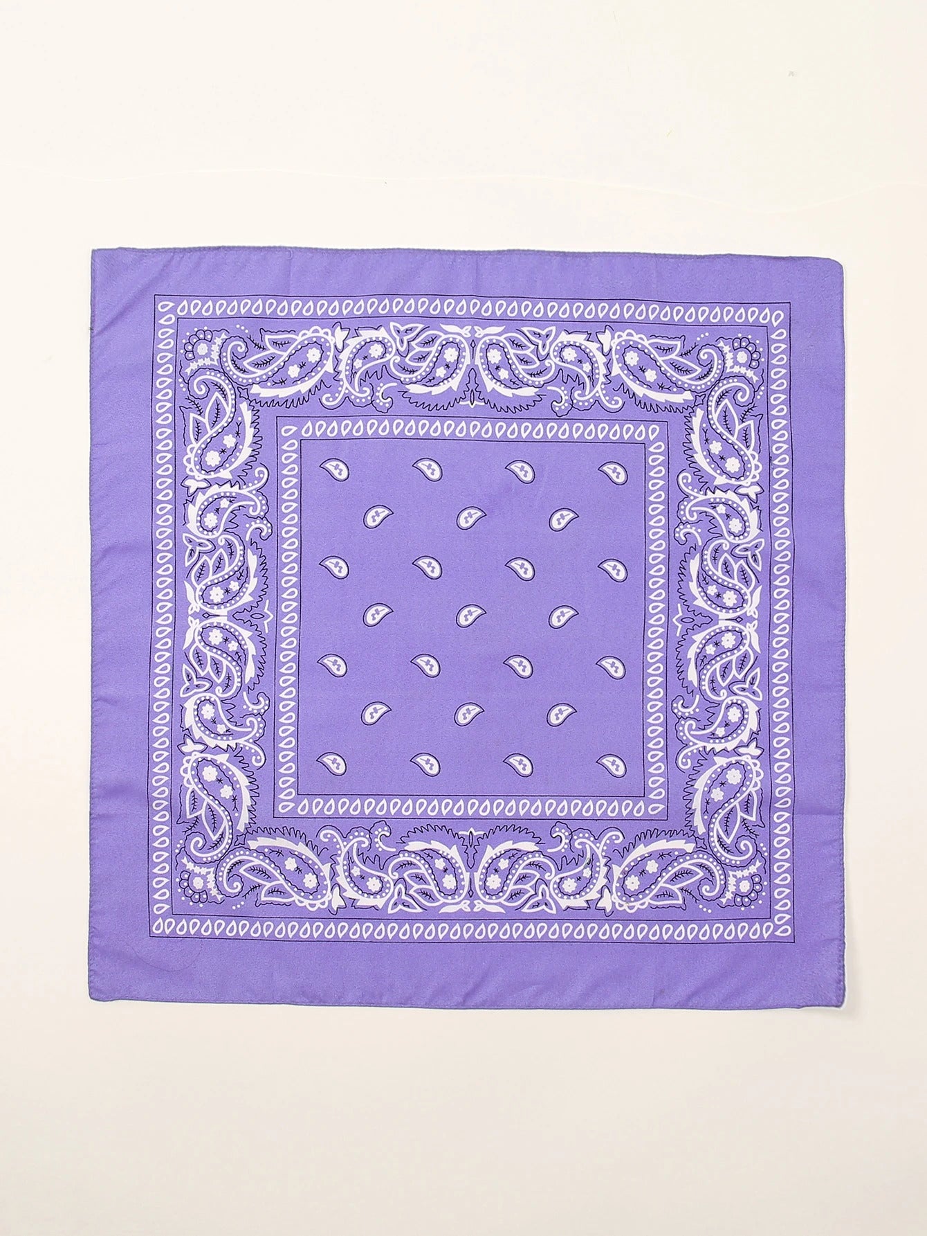 54cm*54cm Fashion Cotton Hip Hop Head Scarf Paisley Square Scarves Headwear Bandanna Hair Band Neck Wrist Wrap Band Accessories