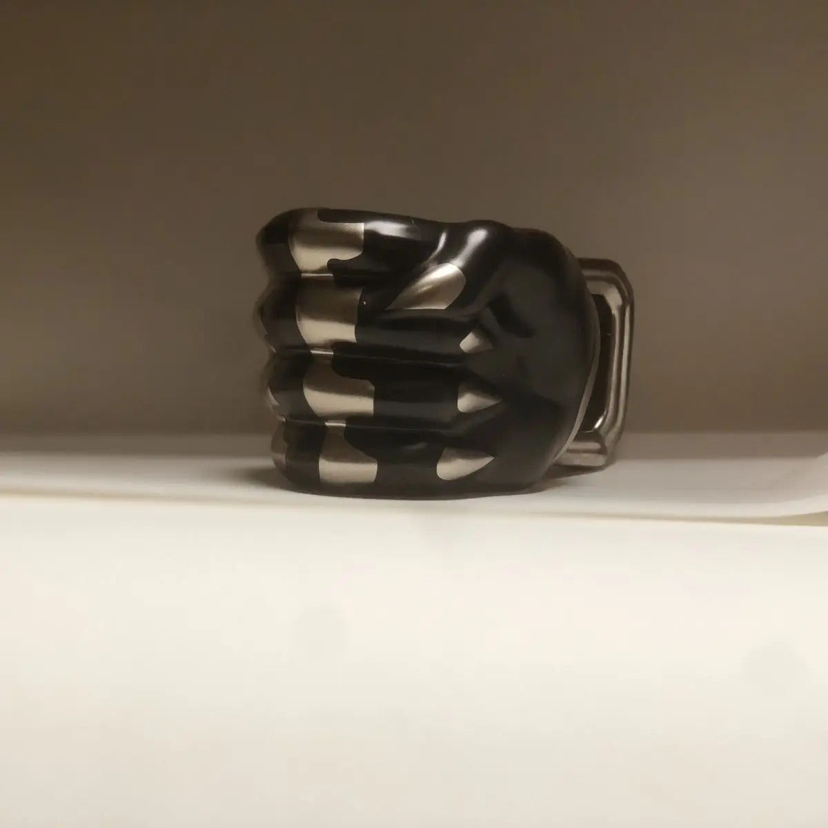 American creative household water cup large capacity black panther coffee cup ceramic cup for boys and girls birthday gifts