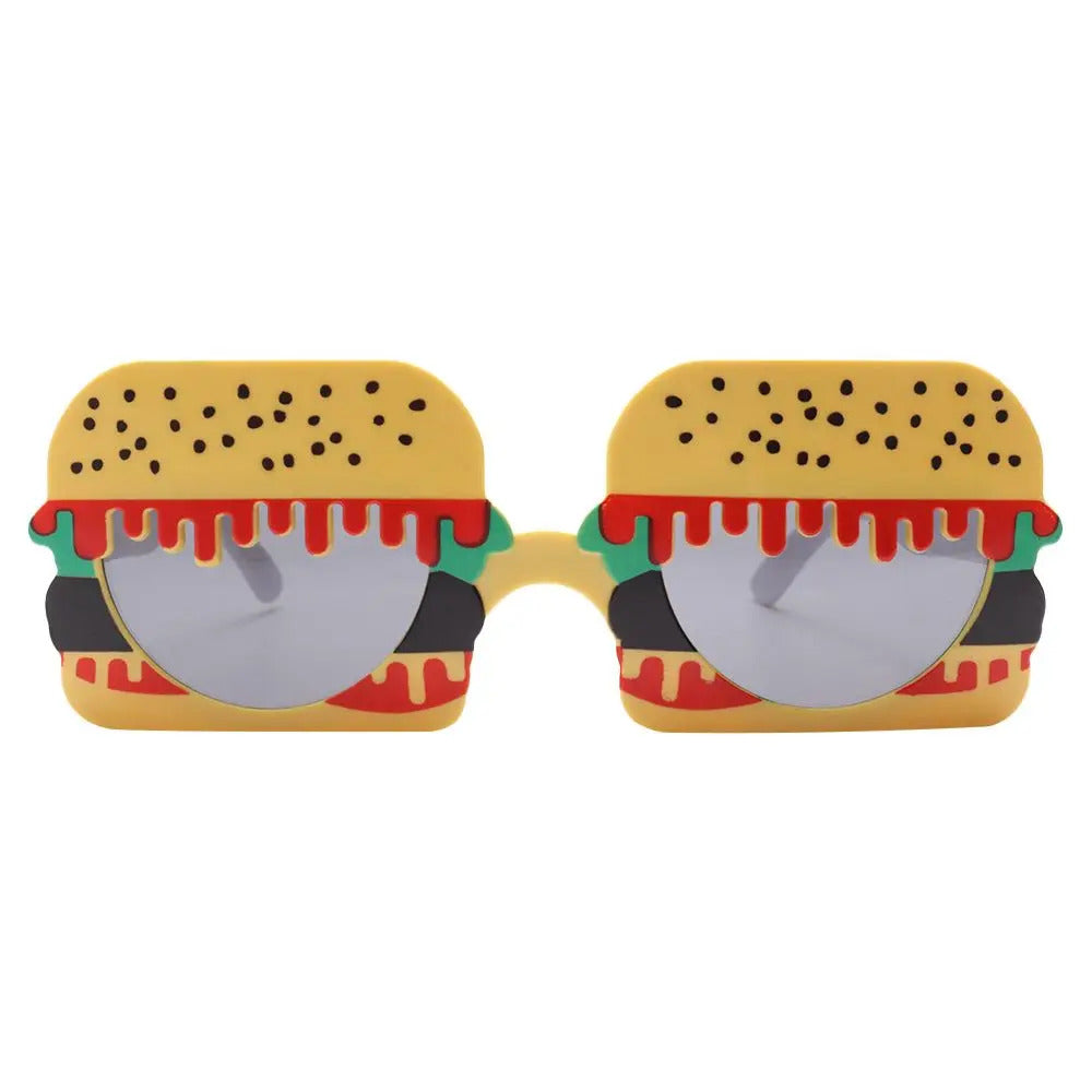Funny Sunglasses Big Frame Ice Cream Pineapple Sun Glasses Women Holiday Celebration Party Decorative Eyeglasses Selfie Props
