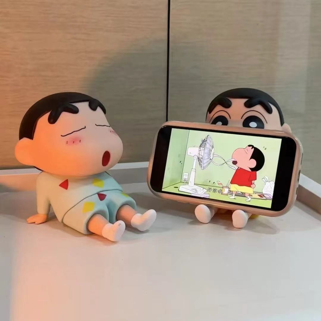 Hot Crayon Shin-chan Universal Desk Phone Holder Mount Stand for Mobile Phone Holder Bracket Table Stand for Ipad Samsung IPhone