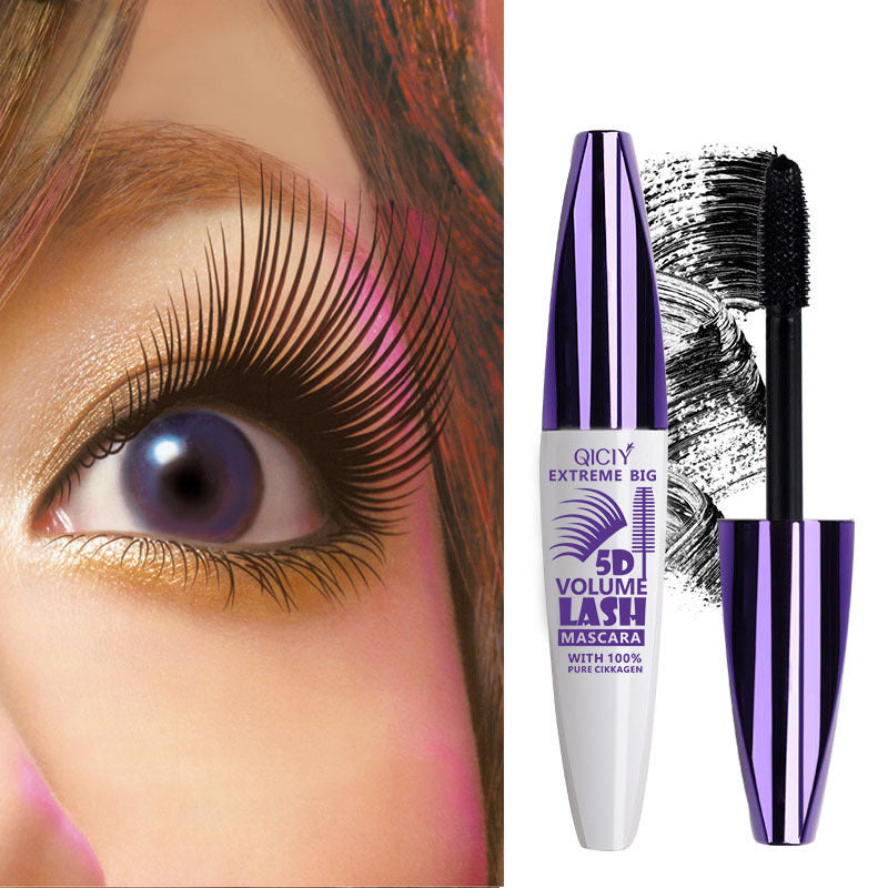Qiciy Cross-Border Hot Mascara Waterproof Thick Long-Lasting Natural Not Smudge Eyelash Base Cream Makeup Wholesale