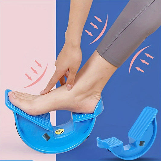 Yoga Stretch Wheel Indoor Exercise Stretch Board Achilles Tendon Tensioner Calf Fitness Standing Balance Skinny Leg Mini Stepper