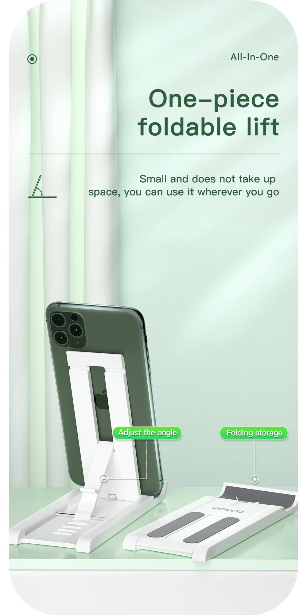 Essager Desktop Phone Holder Stand For iphone 13 12 11 Xiaomi 12 Redmi Mobile Cell Phone Smartphone Support Tablet Mount Bracket
