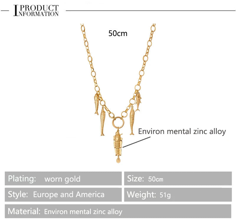 red Pepper Necklaces for Women Multilayer Collar Chain Verse Christian Jewelry 18K Gold Choker Plated/Stainless