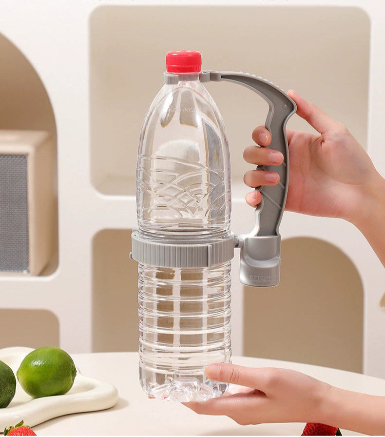 Creative Beverage Bottle Pourer Handle Adjustable Control Pouring Speed Rack Built-in Bottle Opener Beverage Pouring Rack