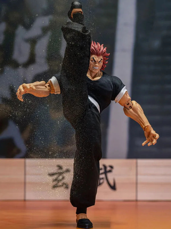 Anime Hanma Yurjiro action figures PVC statue desktop decoration Hanma action figure model toy birthday gift 18cm