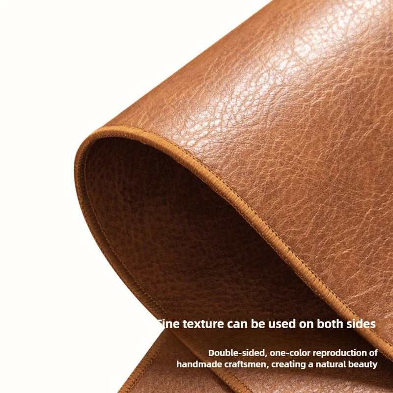 Retro Mousepad Mouse Pad Large Waterproof Non-slip PU Suede Desk Mat Computer Keyboard Desk Pad Mouse Mats Gaming Accessories