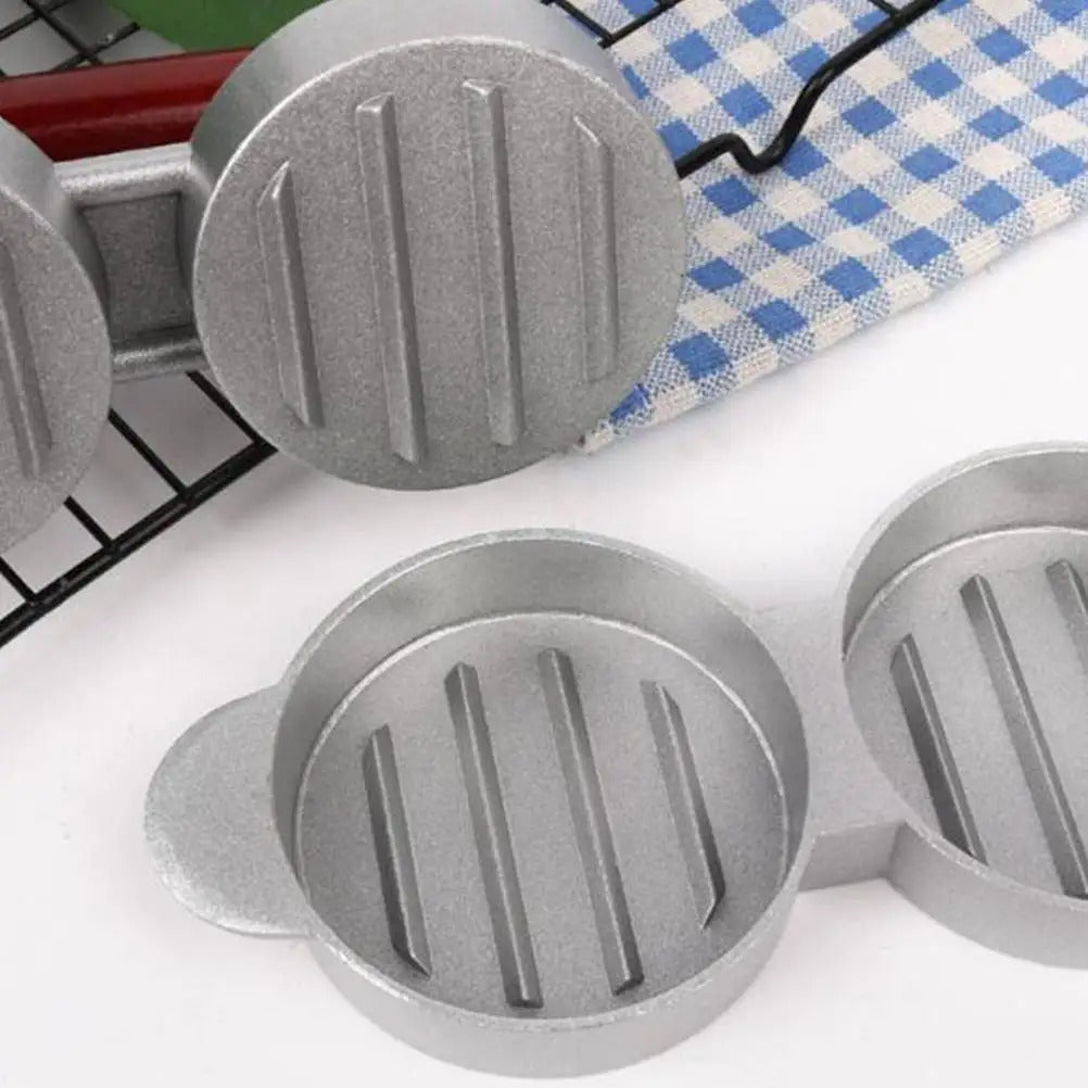 Hamburger Press Mold Meat Maker Smash Patty Shaper Mini Molds Non Stick Coating Durable Aluminum Alloy Kitchen Bar Tool