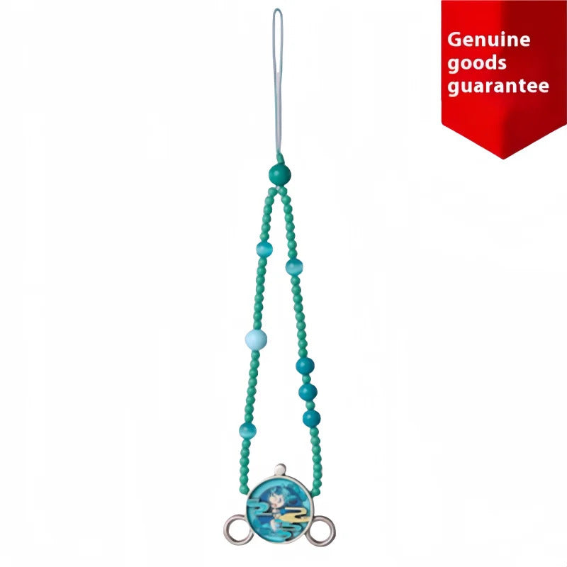 New Genuine Skullpanda The Mirage Series Phone Chain Blind Box Cute Skullpanda Mystery Box Collectible Pendants As Gifts