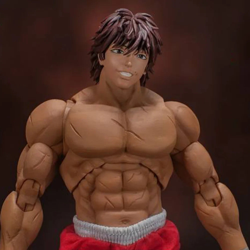 Anime Hanma Yurjiro action figures PVC statue desktop decoration Hanma action figure model toy birthday gift 18cm