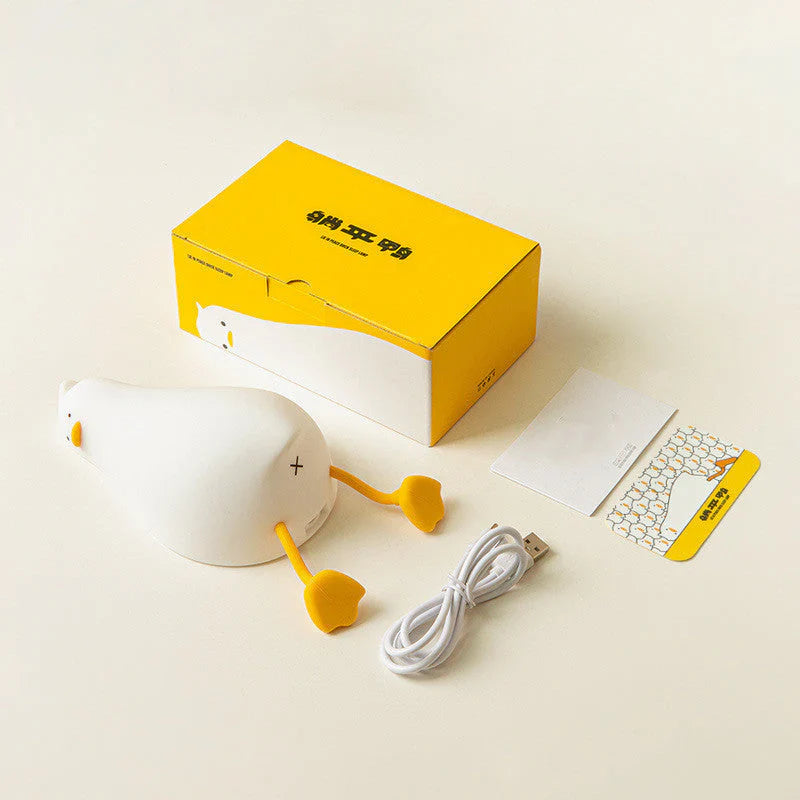 Silicone Lazy Duck Lamp