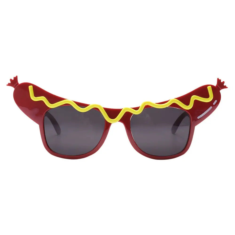 Funny Sunglasses Big Frame Ice Cream Pineapple Sun Glasses Women Holiday Celebration Party Decorative Eyeglasses Selfie Props