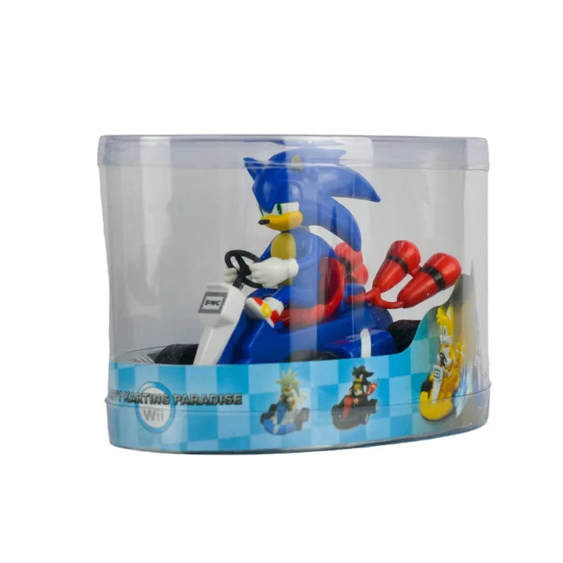 Sonic the Hedgehog Toy Car Kids Gift Birthday Gift Collection Decoration Desktop Decoration