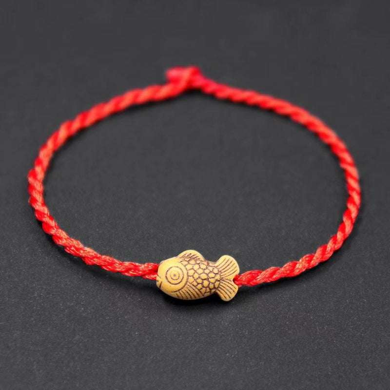 Bracelet Diamond Knot Red Rope Lovers Diamond Knot Red Rope Gift Couple Red Bracelet Spring Red Rope