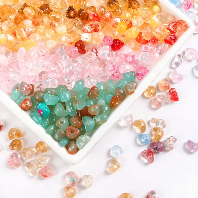 20g/Bag Acrylic Crushed Stone Shape Multicoloured Loose Beads Diy Necklace Bracelet Key Chain Jewelry Making Materials