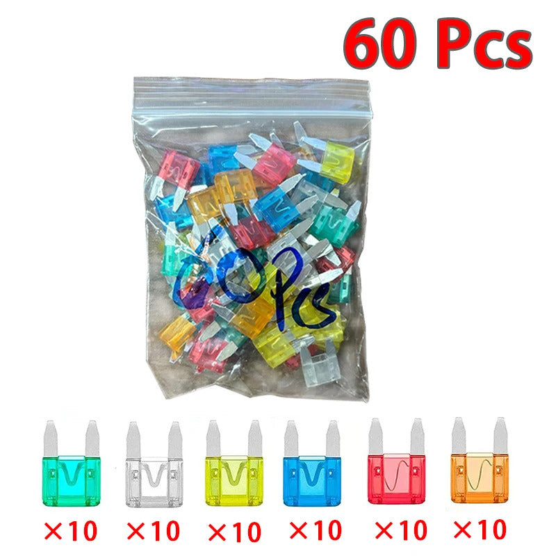 Car Fuse Blade Fuse Kit Fuses Automatic Truck Blade The Fuse Insurance Insert Insurance of Xenon Piece Lights Auto Accessories