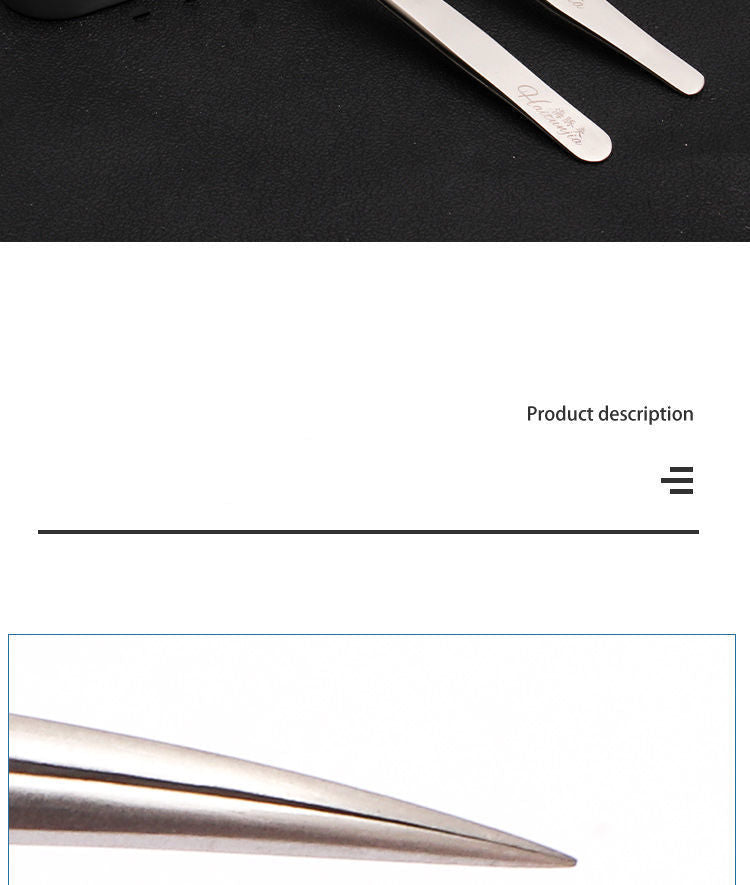 Planting Grafting False Eyelashes Eyelash Tweezers Eyelash Tools Golden Feather Clip Dolphin Clip Makeup Beauty Aid