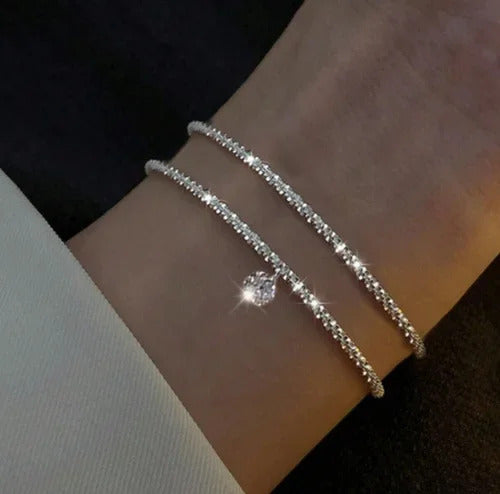 925 Sterling Silver Bracelet Woman Vintage Luxury Original Jewelry Accessories Fashion Designer Party Wedding Jewelry Gifts 2024