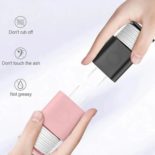 2 In 1 Silicone Cable Winder Charger Protector Cover Wire Organizer Anti-Break Data Cable Storage Case Waterproof Accessories