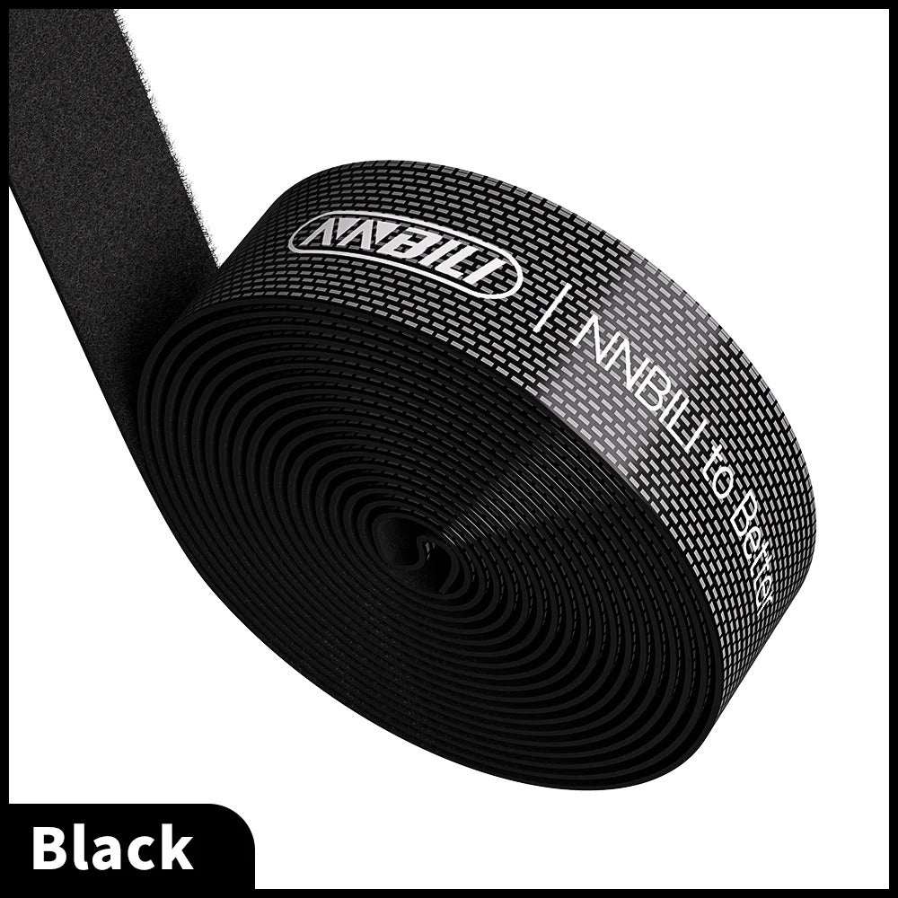 NNBILI Data Cable Management Strap Reusable Detachable Can Be Cut Freely Multifunctional Velcro Strap Fixed Storage Accessories