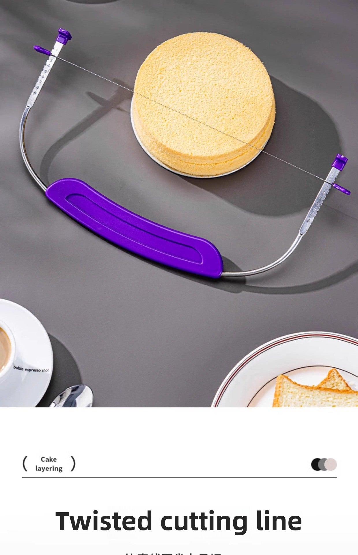 Single Line Cake Layered Cake Slicer Bread Toast Splicer Cake Baking Tools
