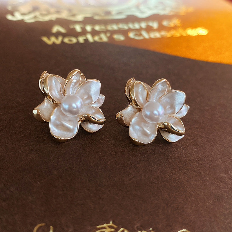 Vintage Earrings Fashion Versatile Ear Jewelry Niche Light Luxury High-end Accessories