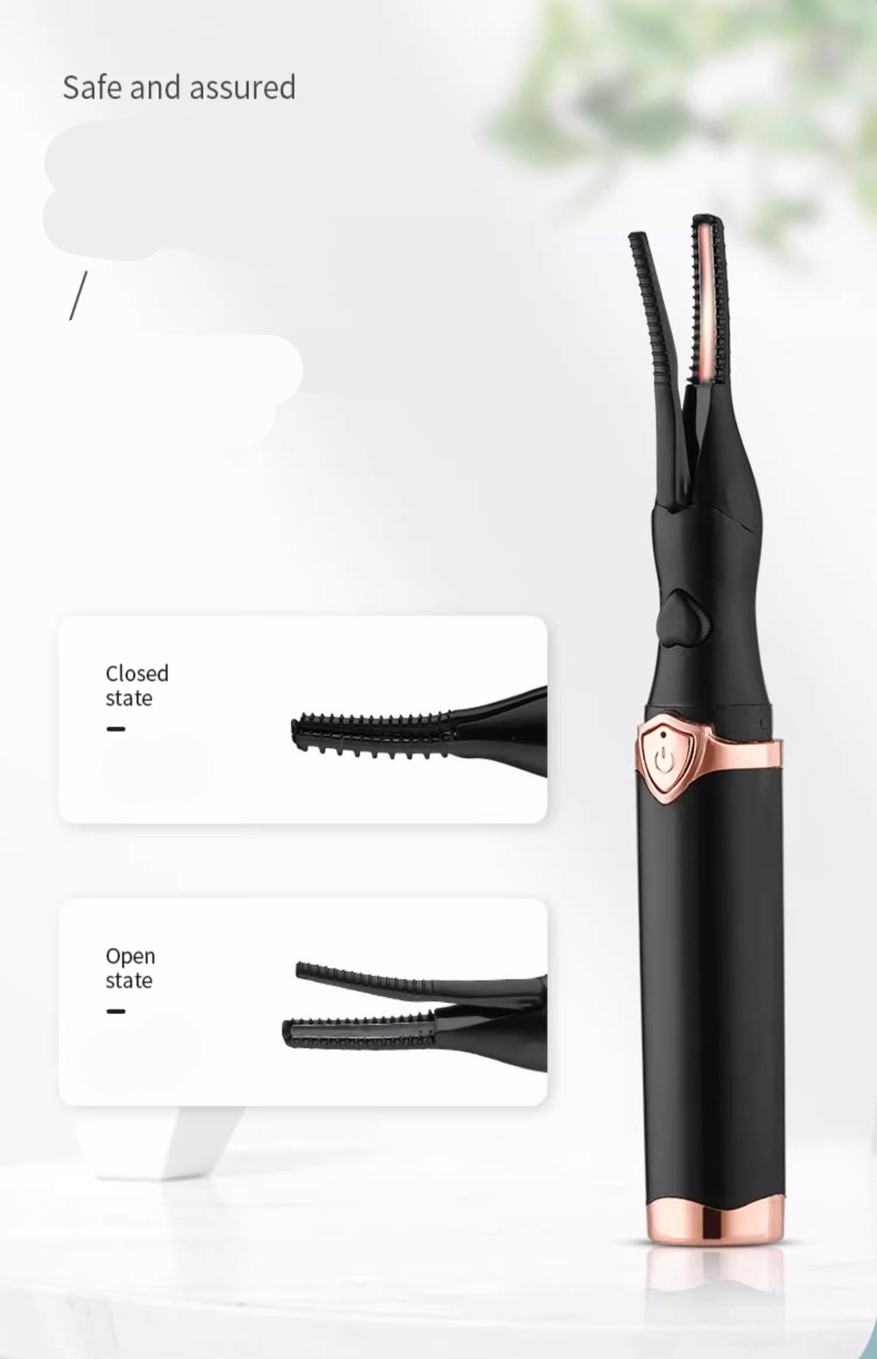 New Electric Eyelash Curler Rechargeable Heated Eyelash Shaping Curler Beauty Tool Electric Eyelash Curler