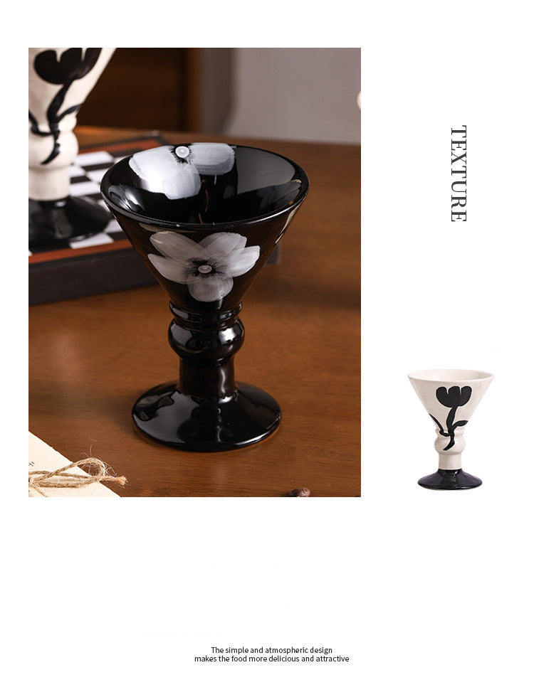 Personalized High-Value Ins Mug Household Water Cup Goblet Ceramic Milk Coffee Cup Couple Breakfast Gift