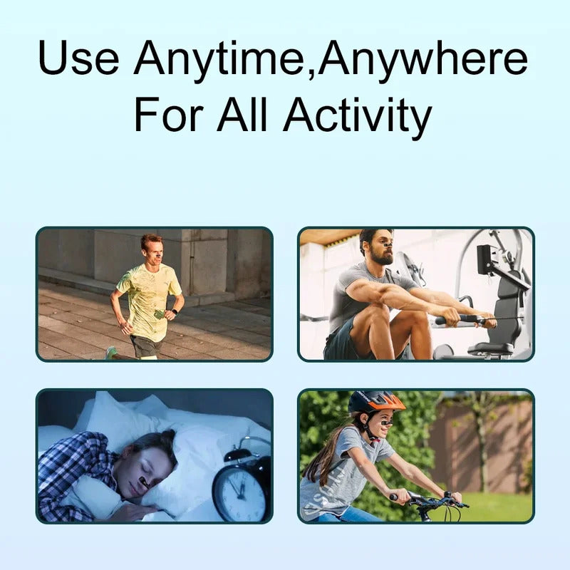 Magnetic Nasal Breathing Dilators Kits Nasal Dilator Boost Oxygen Intake Breathing Refill Nose Clip Nasal Strips Reduce Snoring