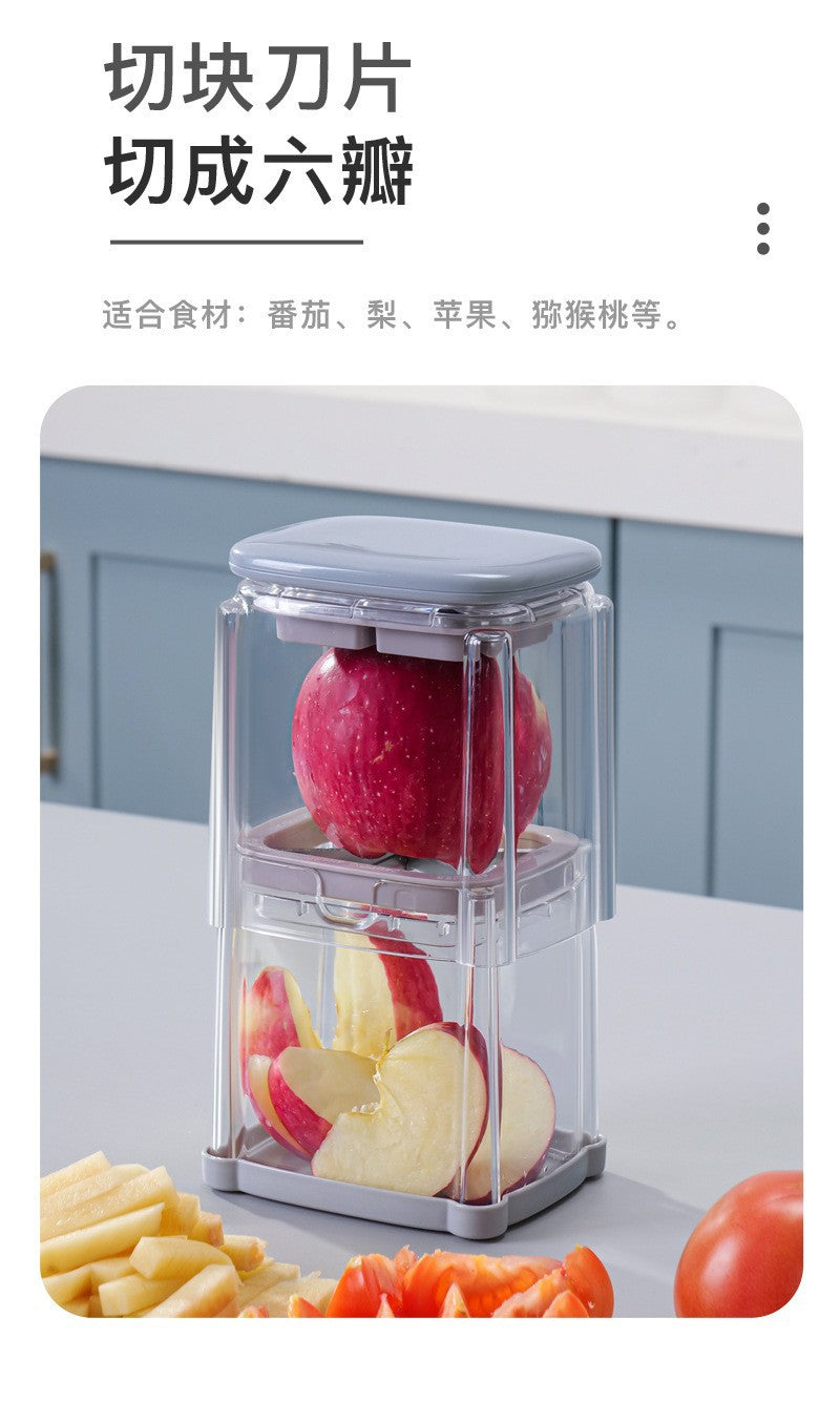 French Fry Cutter Radish Cucumber Dicer Household Multi-Functional Vegetable Cutter Tomato Apple Divider