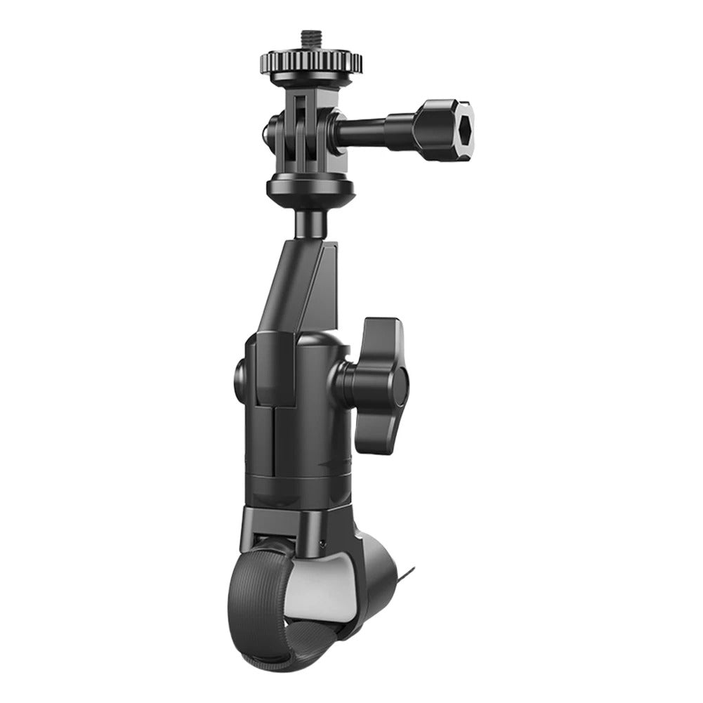 Camera Mount Holder Motorcycle Clip for GoPro 12 11 10 for Insta 360 X2 X3 X4 Action Camera Bike Bicycle Handlebar Stand Bracket