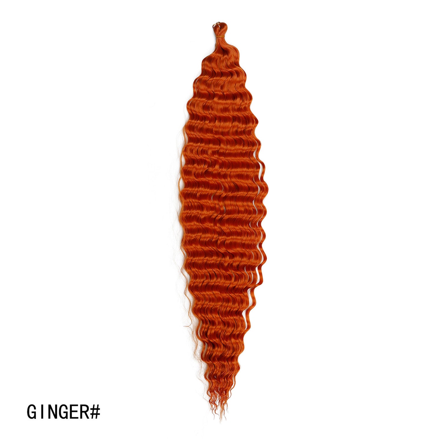 Foreign Trade Wig Crochet Hair Chemical Fiber Hair Bundle Deep Wave Twist Hair Cross-Border Ladies Dreadlocks Woven