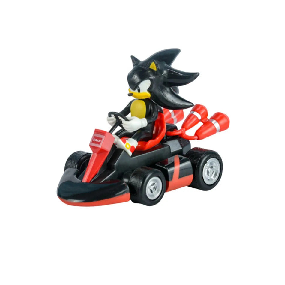 Sonic the Hedgehog Toy Car Kids Gift Birthday Gift Collection Decoration Desktop Decoration
