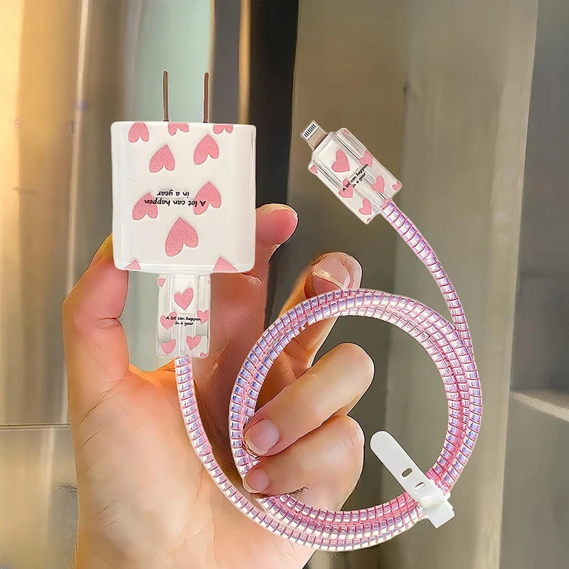 Case For Apple 18/20w Charger Protective Case is Applicable to IPhone 15/14/13/12 Pro Max Data Cable Head Bite Protector Shell