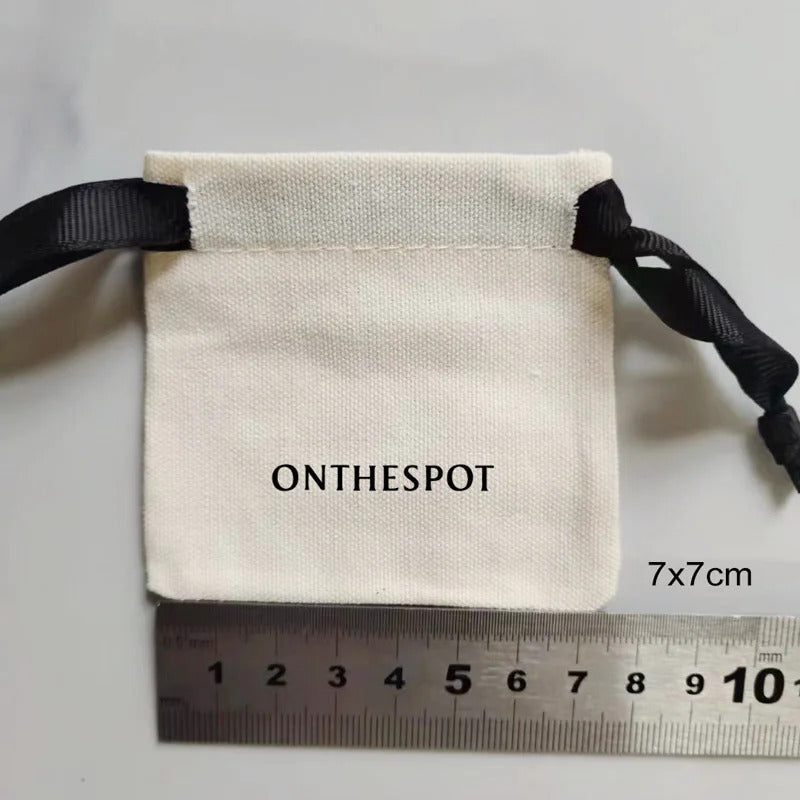 Jewelry Cotton Pouch 5x7cm 7x9cm 11x14cm Perfume Candle Packaging Dust Sack Eyelashes Makeup Drawstring Gift Bags