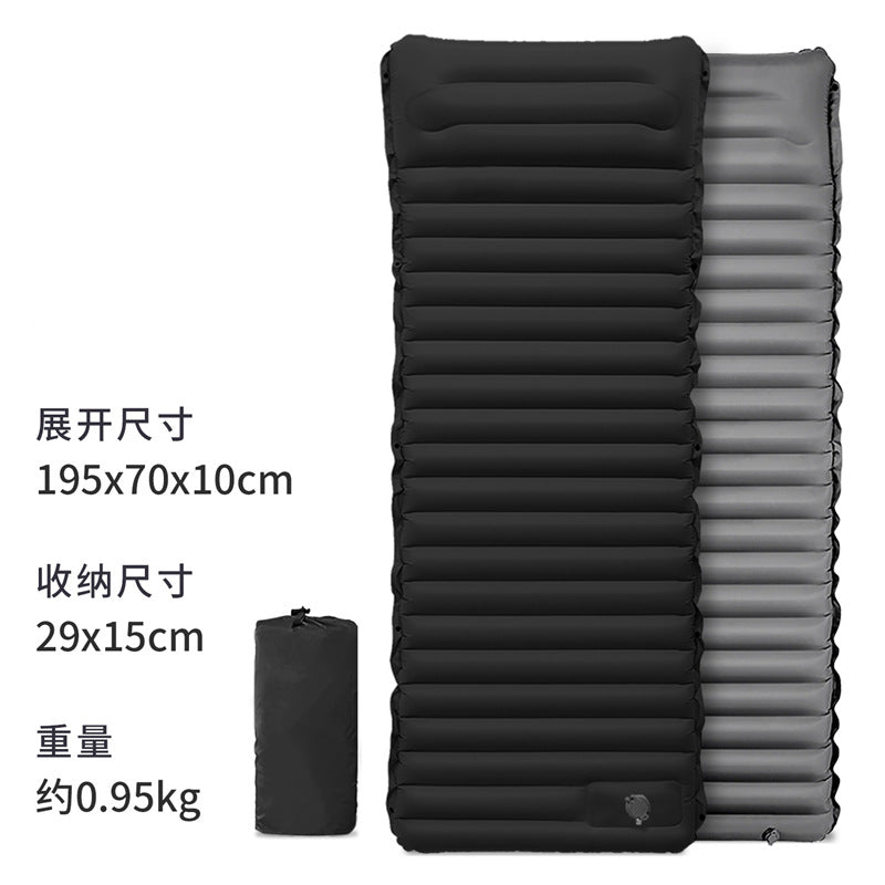 Thickened Outdoor Foldable Portable Tent Nap Mat Ground Mat Moisture-proof Mat Single Double Egg Nest Mat Inflatable Mat