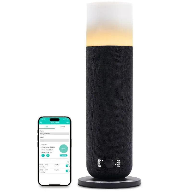 120ML Tower Scent Diffuser Machine Bluetooth Control Fragrance Diffuser Electric Smell for Home Hotel Collection Diffuser