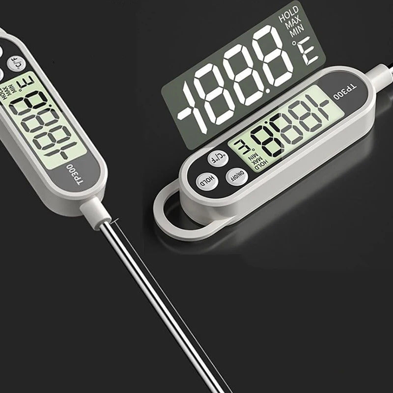 Probe Type Food Thermometer Kitchen Digital Thermometer For Meat Milk Cooking Food BBQ TP300 Electronic Temperature Gauge Tool