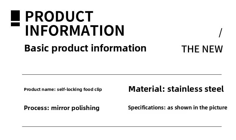 Stainless Steel Food Tongs Thickened Anti-scald Kitchen Tools Wholesale Buffet Bread Tongs BBQ Steak Food Tongs