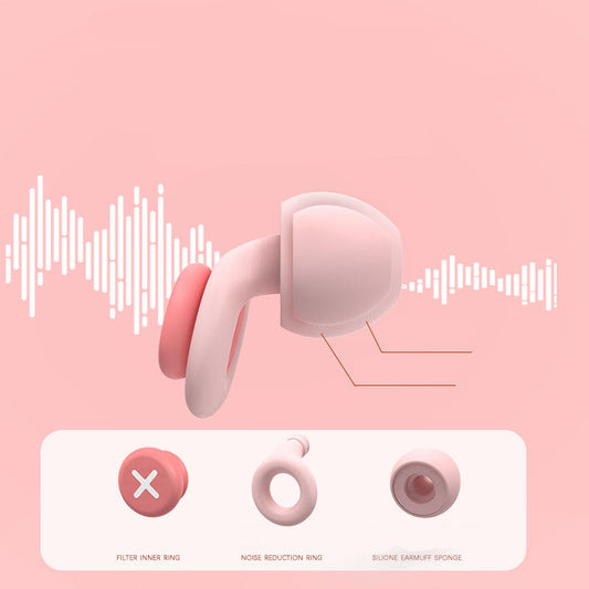 Earplugs for Sleeping, Noise Reduction, Soundproofing, Anti-Noise, Foam Earplugs for Dormitory, Study, Silent, Noise-Cancelling Earplugs