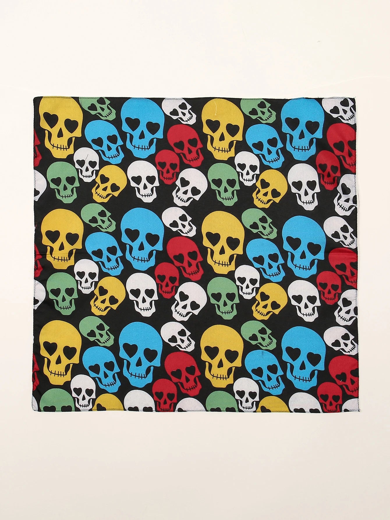 54cm*54cm Fashion Cotton Hip Hop Head Scarf Paisley Square Scarves Headwear Bandanna Hair Band Neck Wrist Wrap Band Accessories