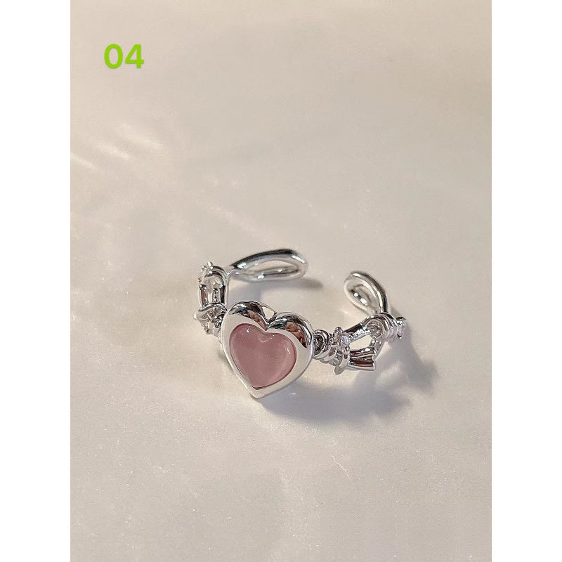 Lightning Ring Men's Light Luxury High-end Sense Distinctive Refined Ring Women