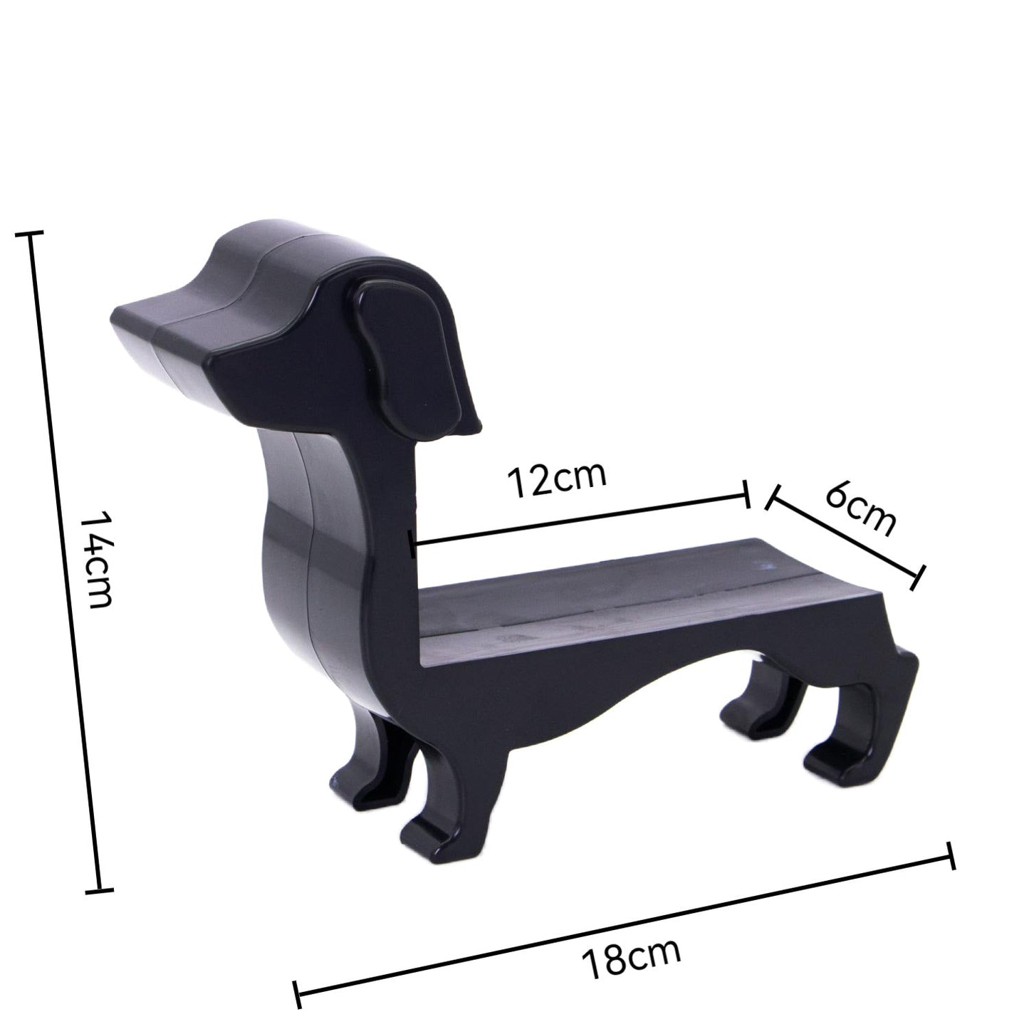 Cross-Border New Dog Wine Bottle Holder Sausage Dog Red Bottle Shelf Wine Bottle Support Tray Decoration Shelf