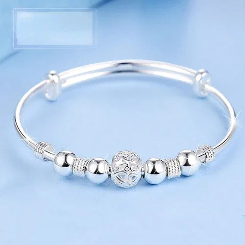 925 Sterling Silver Bracelet Woman Vintage Luxury Original Jewelry Accessories Fashion Designer Party Wedding Jewelry Gifts 2024