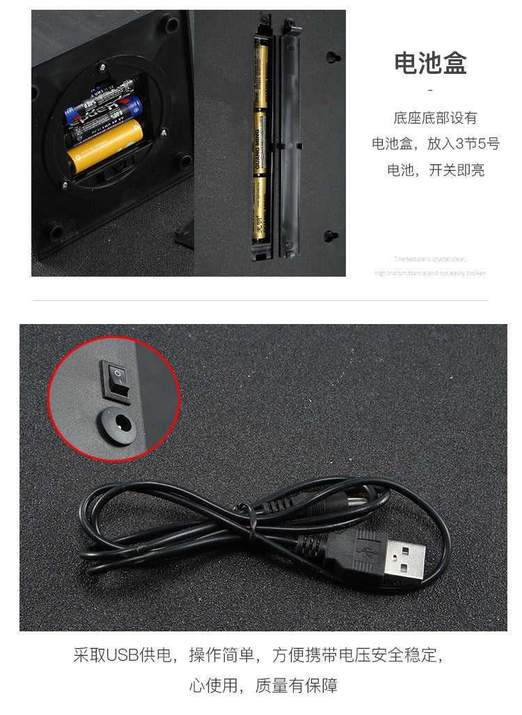 LED Fireplace Lamp Flame Lamp Shape Lamp scandinavian Style Decorative Lamp Christmas Creative Home Crafts Ornaments