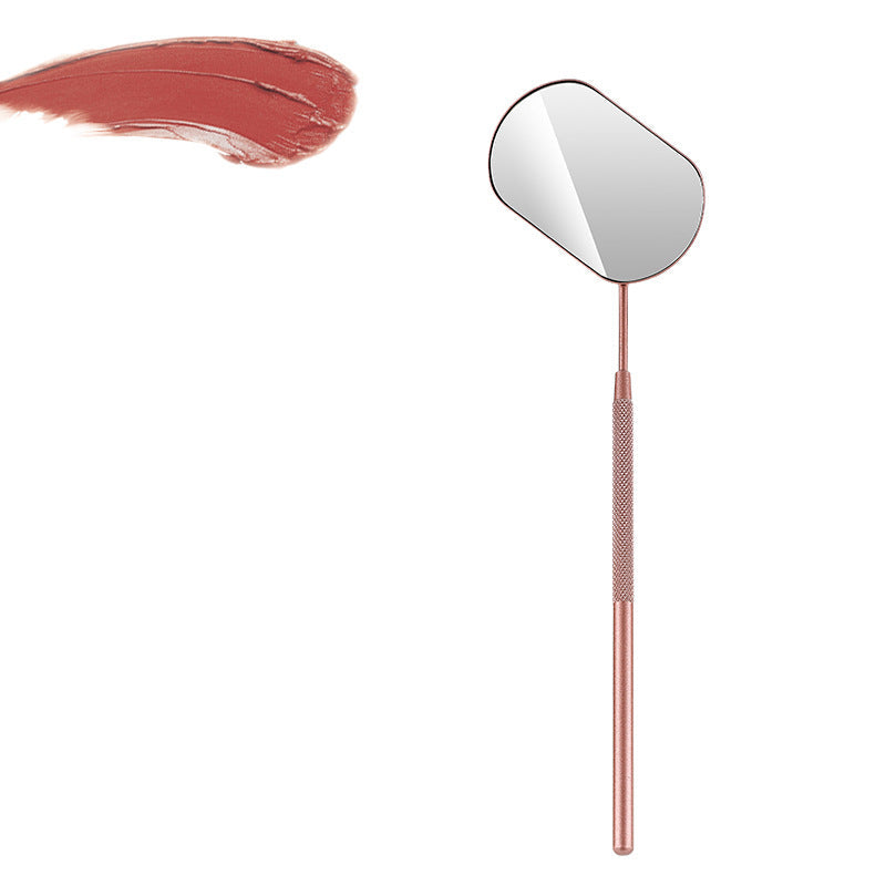 Hot-Selling Cross-Border Stainless Steel Grafting Flowering Auxiliary Tool Special Makeup Beauty Mirror Eyelash Inspection Mirror Eyelash Extensions